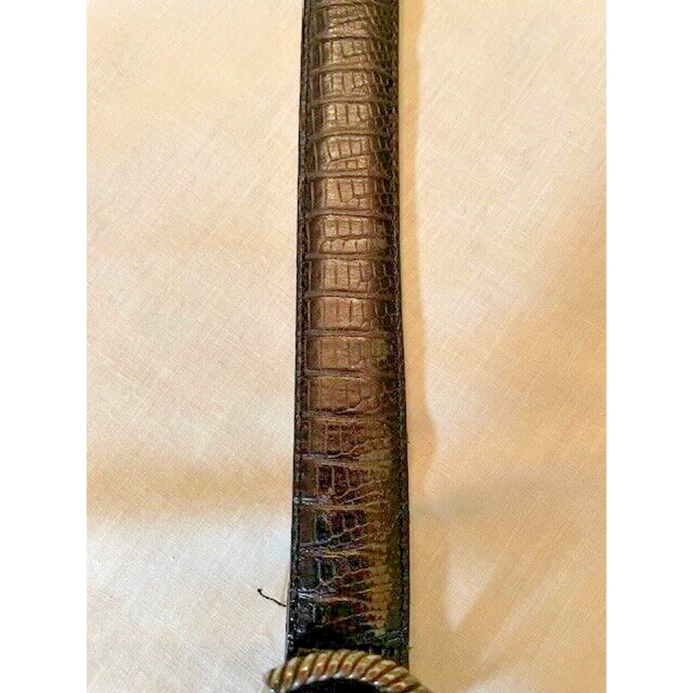 Vintage Brighton Museum Collection Womens Black Belt L37803 size L 40" Length - Picture 4 of 9